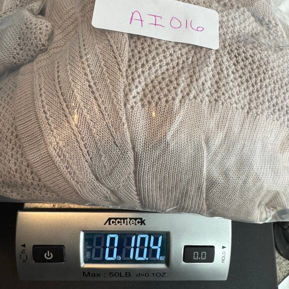 Torrid Women’s 1X Open Front Cardigan Beige Lightweight Knit Long Sleeve Boho - Picture 7 of 7